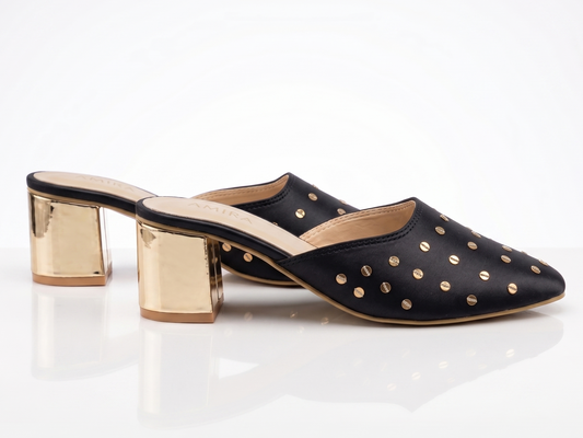 Black Womens Khussa